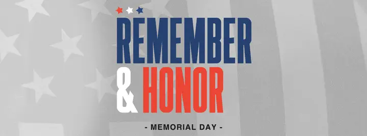 Remember & Honor: facebook cover