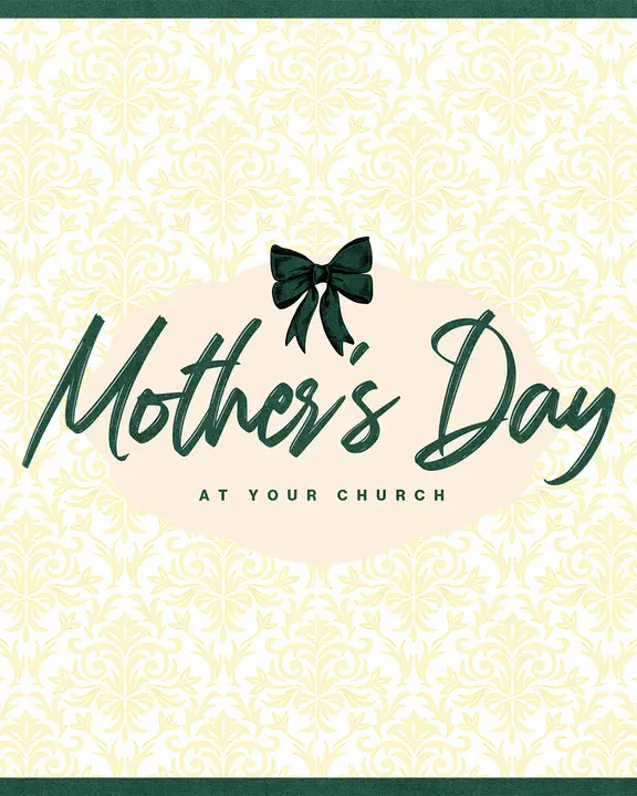 Mother’s Day At Your Church: social post