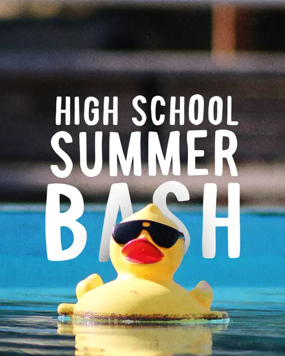 High School Summer Bash: social post