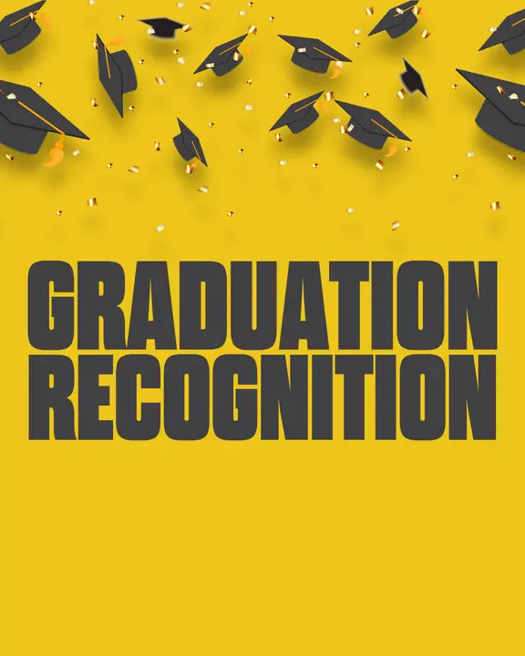 Graduation Recognition: social post