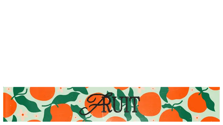 Fruit: lower third
