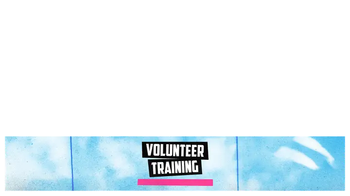Volunteer Training: lower third