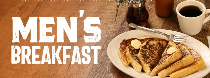 Men’s Breakfast: facebook cover