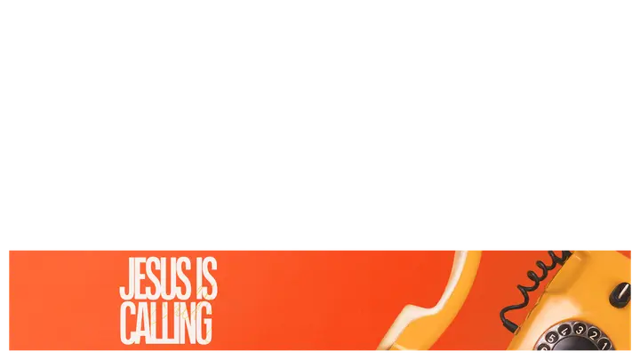 Jesus Is Calling: lower third