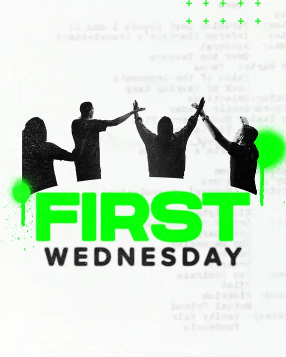 First Wednesday: social post