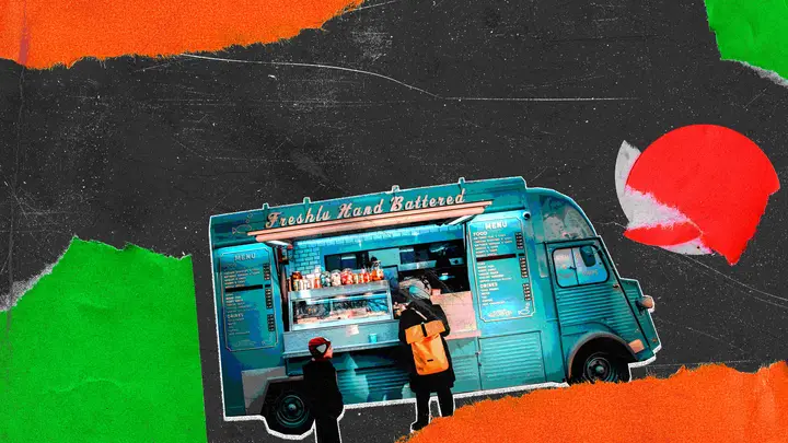 Food Truck Sunday: HD slide · blank