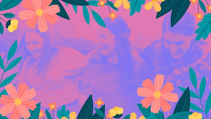 Blossom: Women’s Conference: HD slide · blank