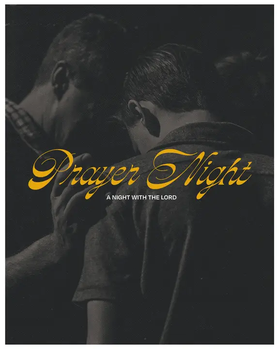 Prayer Night: social post