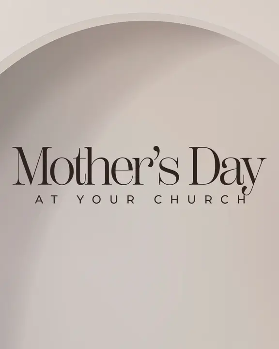 Mother’s Day At Your Church: social post