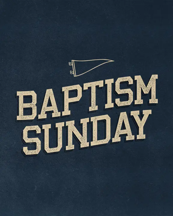Baptism Sunday: social post