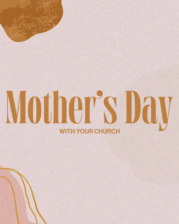 Mother’s Day With Your Church: social post
