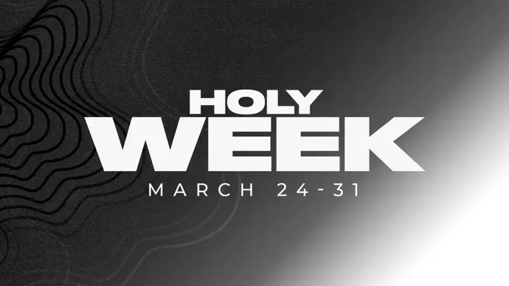 Holy Week: HD slide