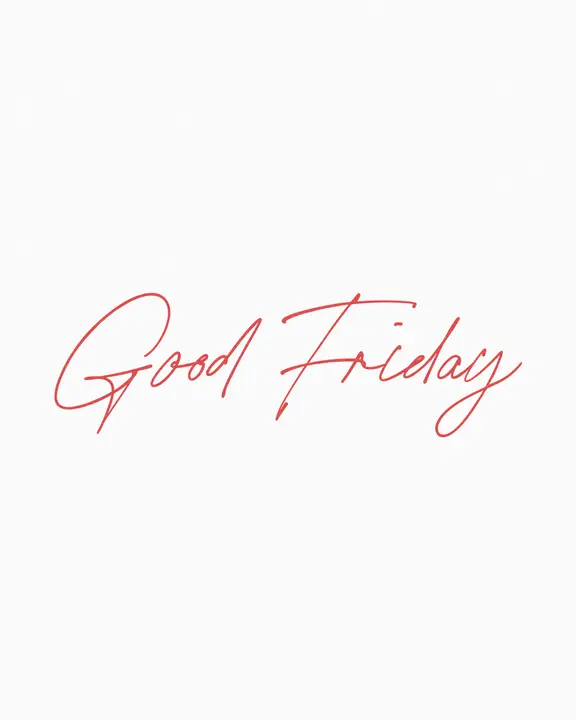 Good Friday: social post