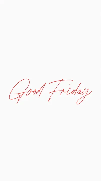 Good Friday: story