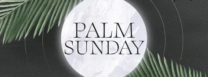 Palm Sunday: facebook cover