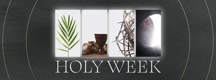 Holy Week: facebook cover