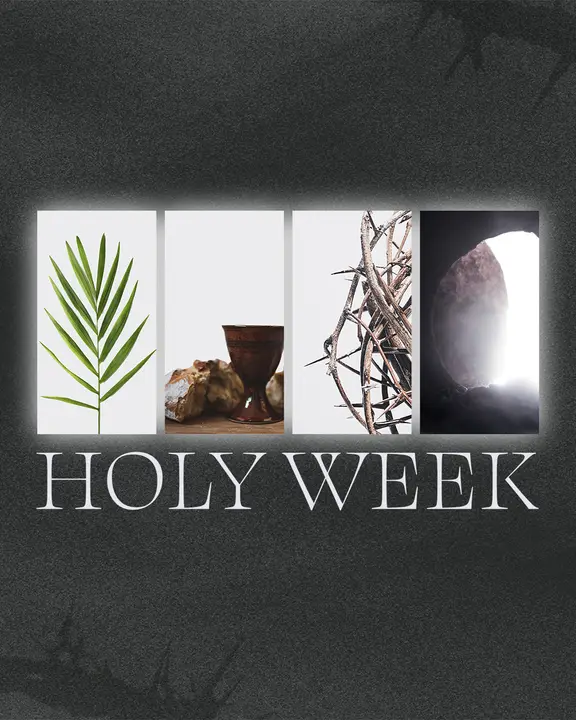 Holy Week: social post