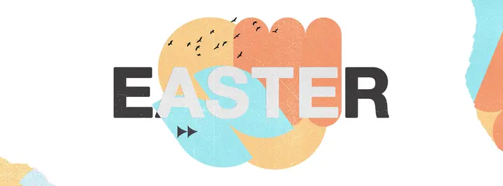 Easter: facebook cover
