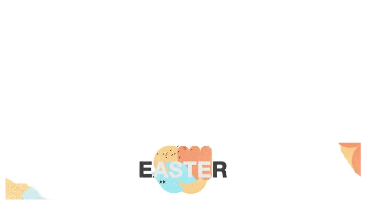 Easter: lower third