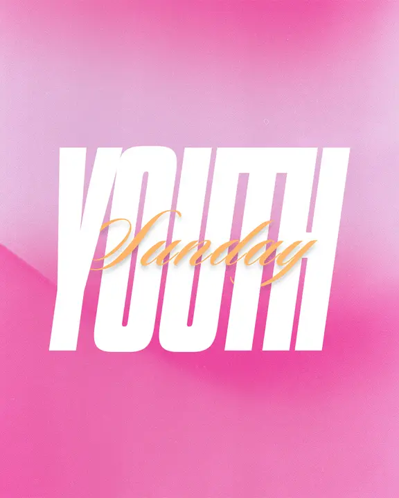 Youth Sunday: social post