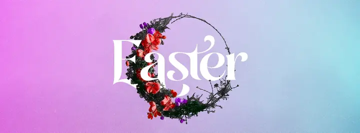 Easter: facebook cover