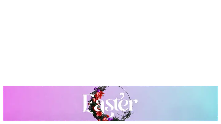 Easter: lower third