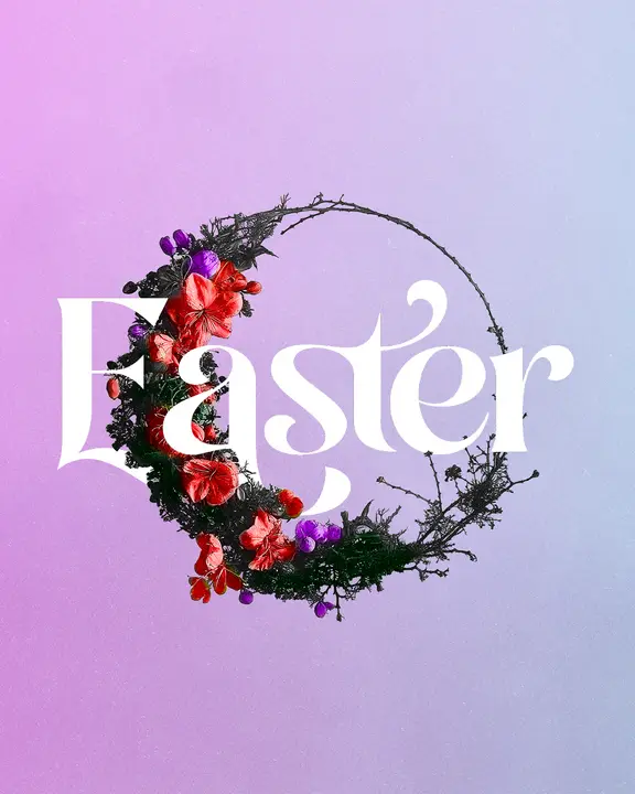 Easter: social post
