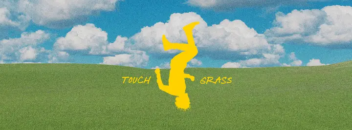 Touch Grass: facebook cover