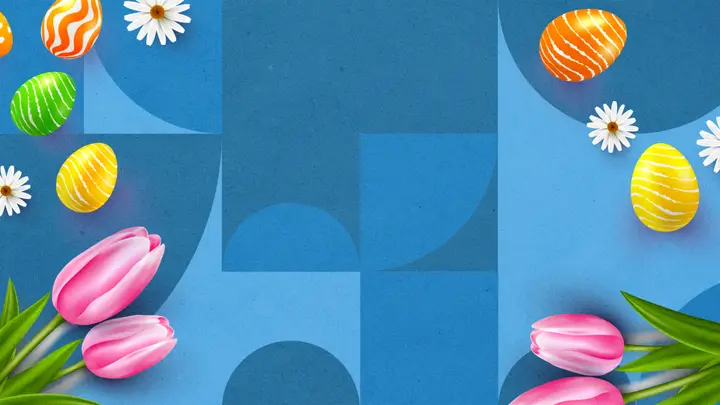 Easter Jam: 4K slide · blank