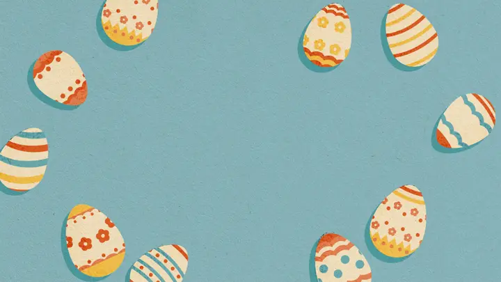 Easter Egg Hunt: 4K slide · blank