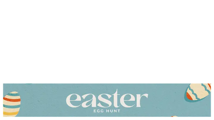 Easter Egg Hunt: lower third