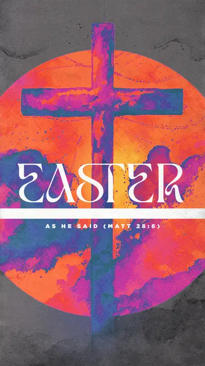 Easter As He Said: story