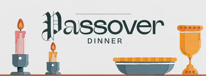 Passover Dinner: facebook cover