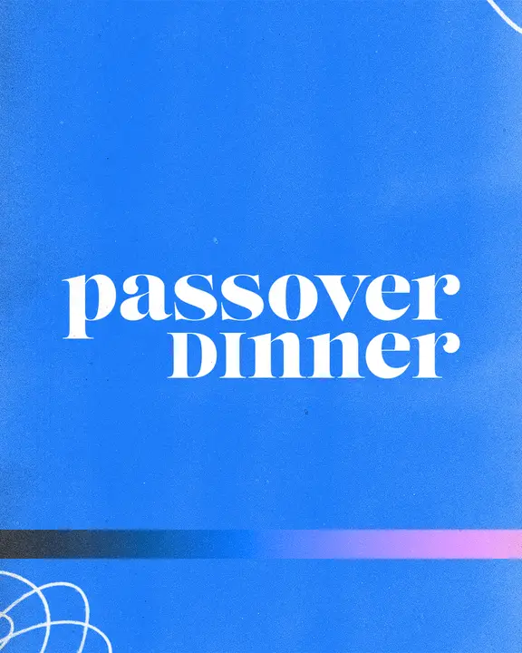Passover Dinner: social post