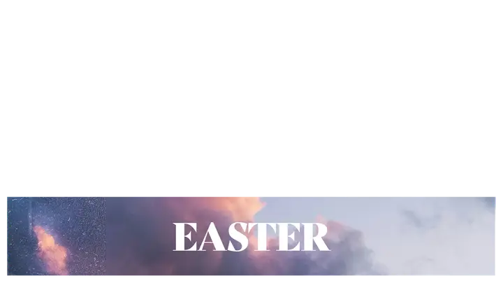 Easter: lower third