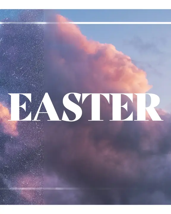 Easter: social post