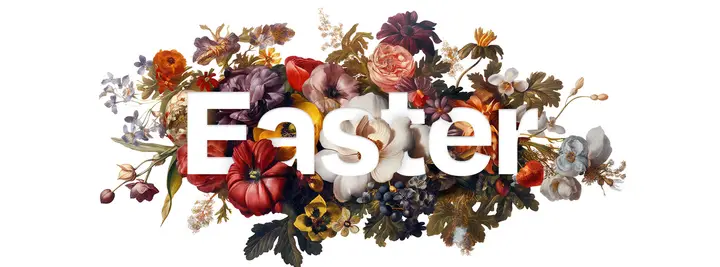 Easter: facebook cover