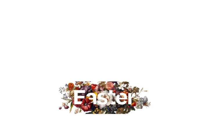 Easter: lower third