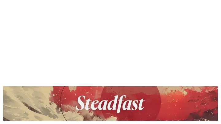 Steadfast: lower third