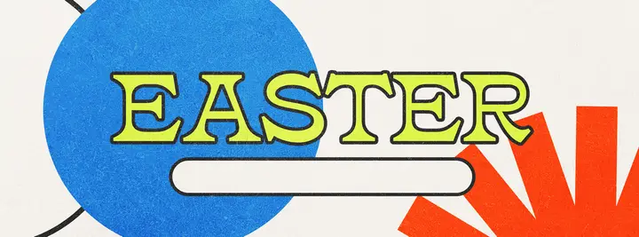 Easter: facebook cover