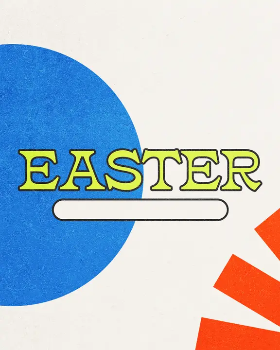 Easter: social post