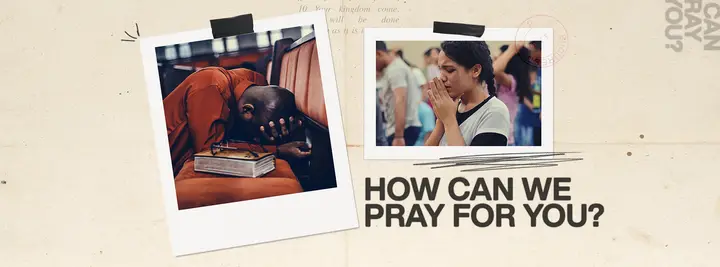 How Can We Pray For You?: facebook cover