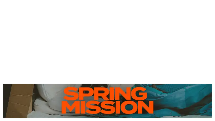 Spring Mission: lower third