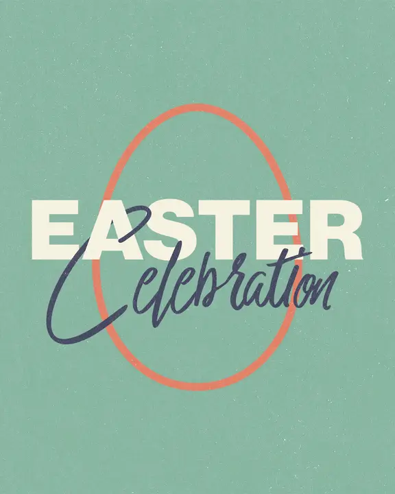 Easter Celebration: social post