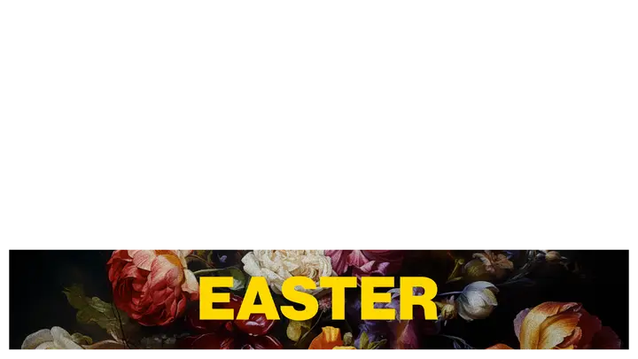 Easter: lower third