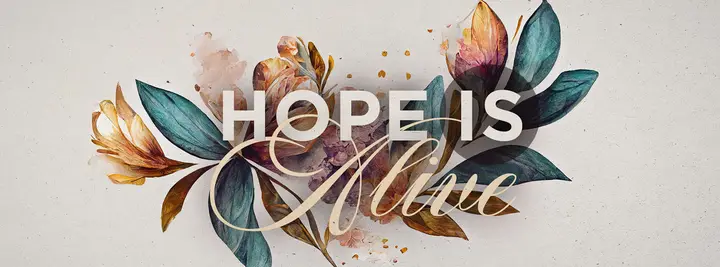 Hope is Alive: facebook cover