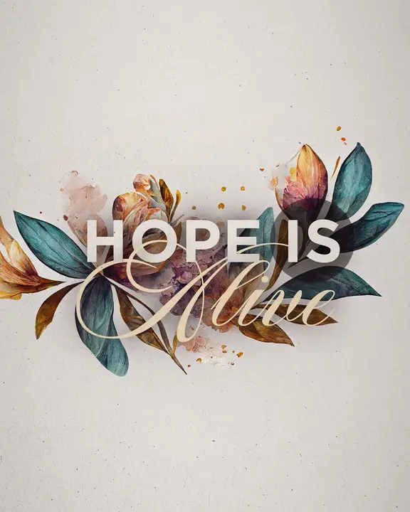 Hope is Alive: social post