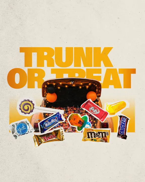 Trunk Or Treat: social post