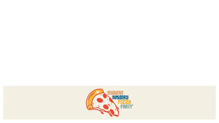 Student Ministry Pizza Party: lower third