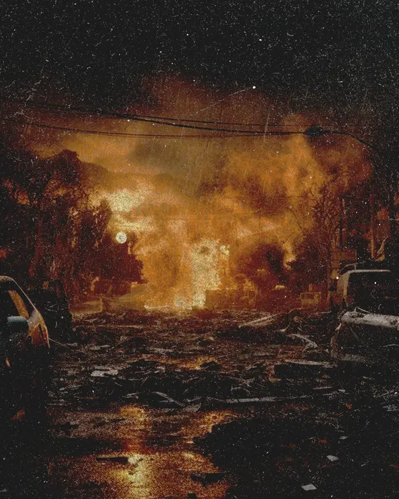 End Times: social post · blank